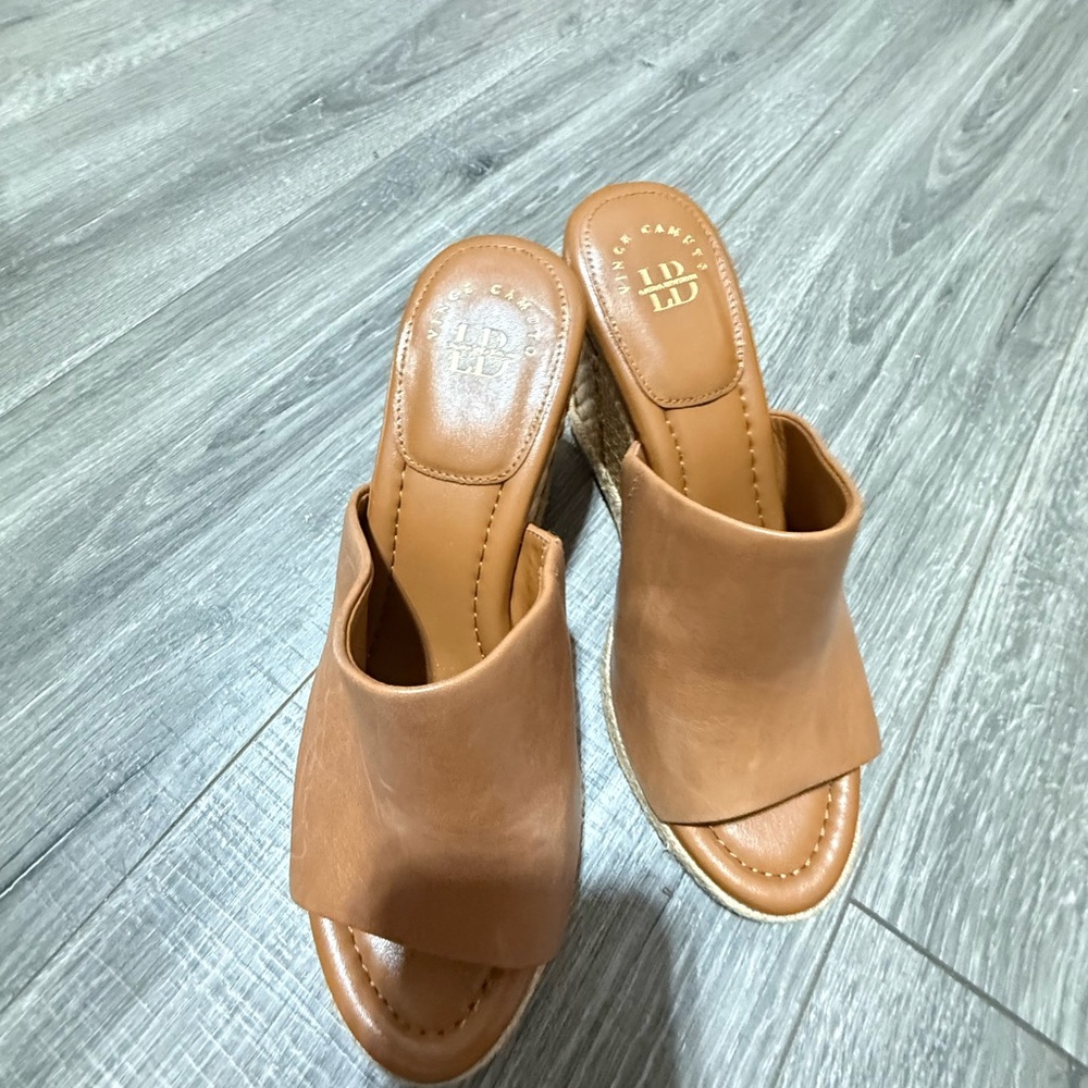 Camel Brown Women's Slide Sandals